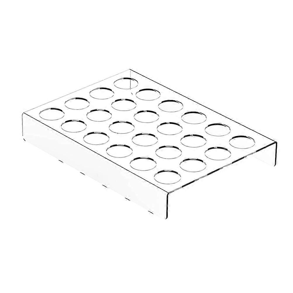 Transparent Coffee Pod Holder Acrylic Rack for Storage 2Pcs Organizer