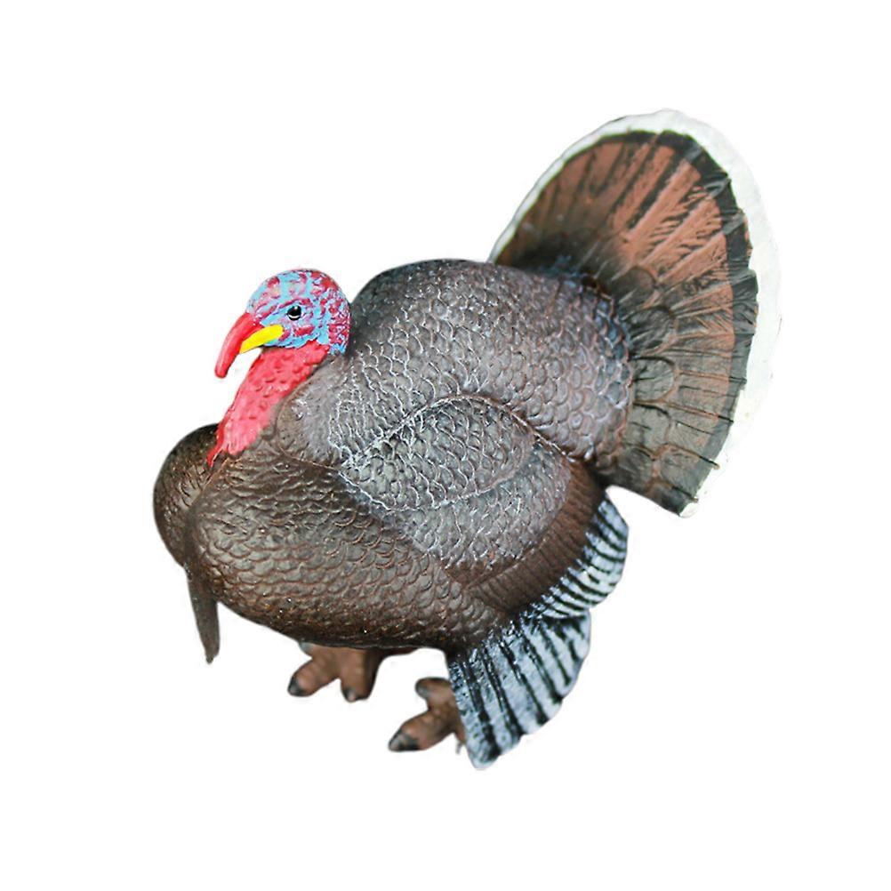 Home Miniature Decor Simulation Turkey Model for Kids Playing