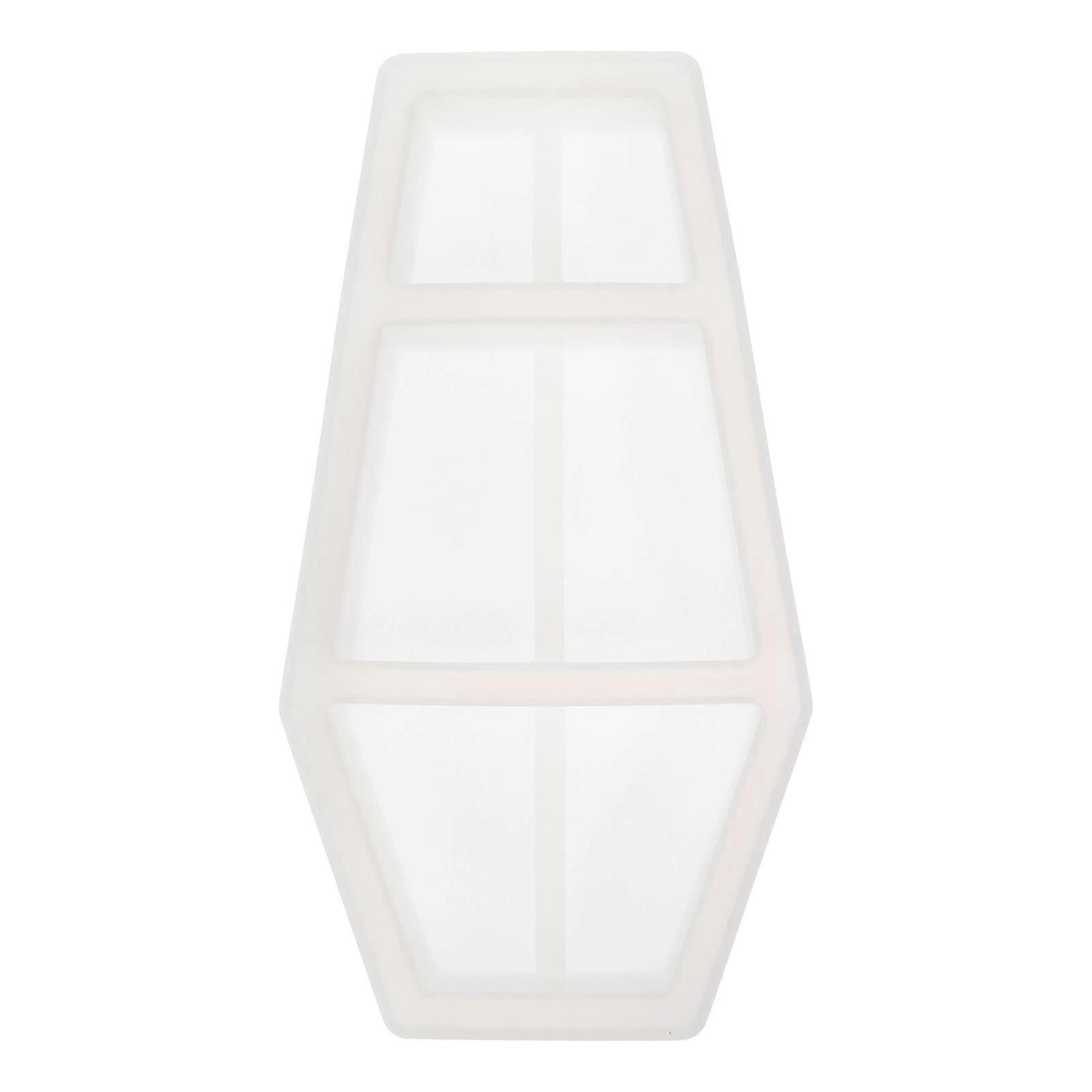 Coffin Shape Storage Box Mold Halloween Silicone Mold Crystal Epoxy Mold