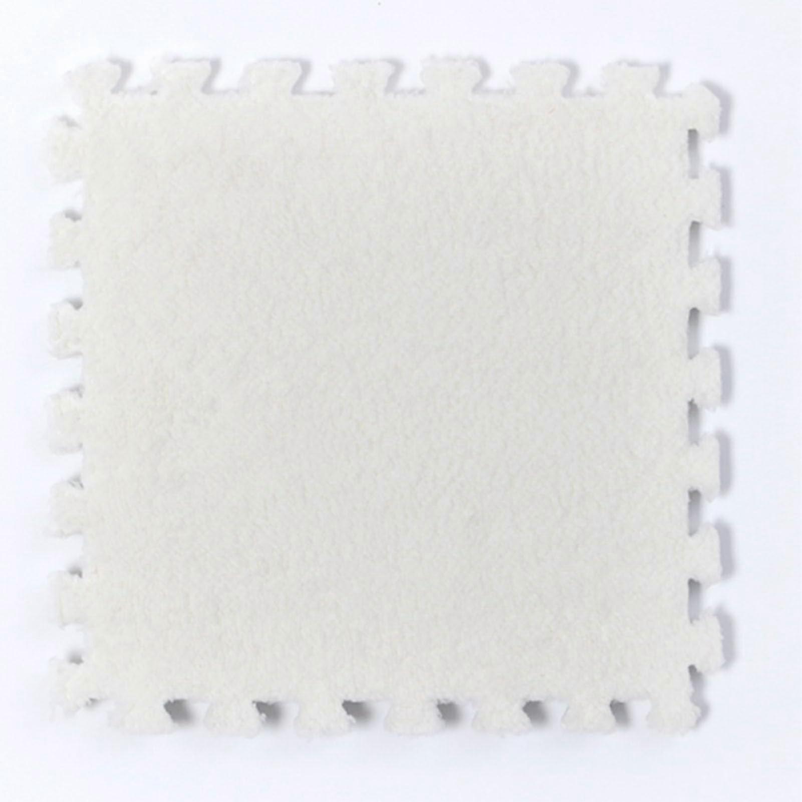 Interlocking Foam Mats Pack Of 10 12 16 20 Multicolor White 12 Pcs 30x30x1cm 12x12x0.4in