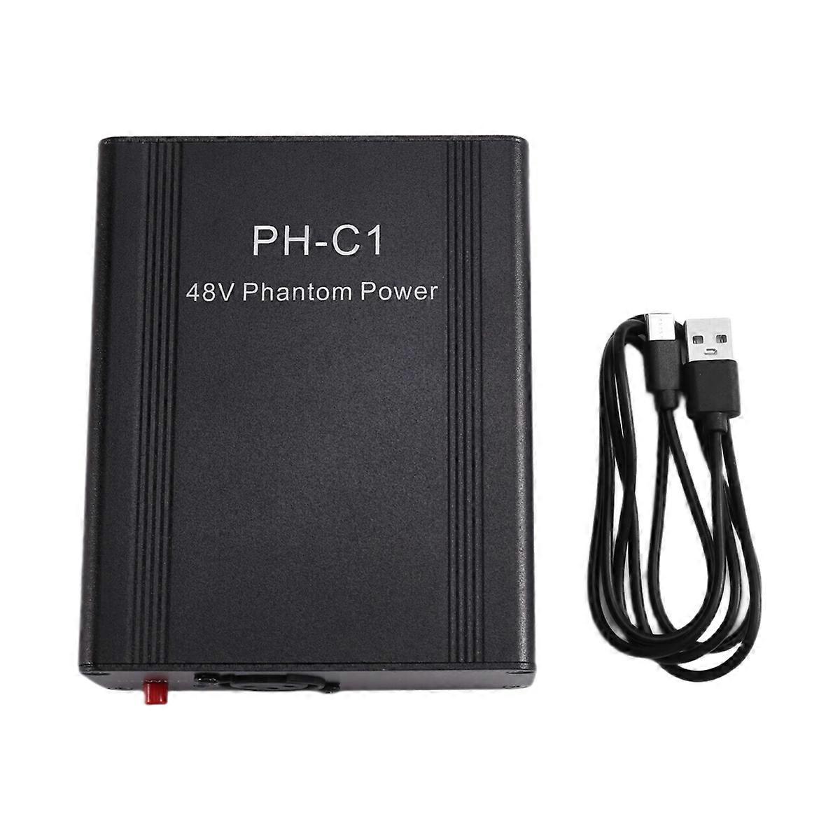 PH-C1 Microphone Preamp 48V Phantom Power Compact High Gain A