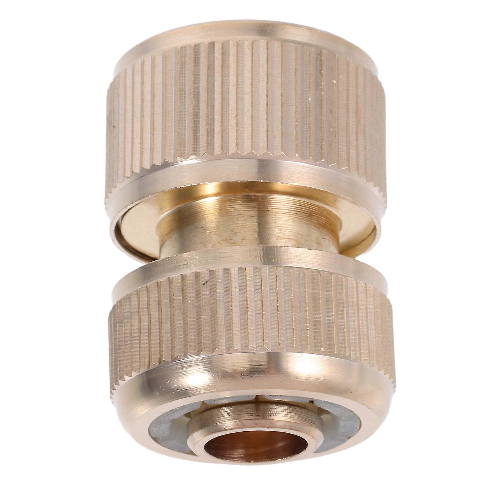 Irrigation Coupler Brass Hose Connector for Durable Use 5Pcs