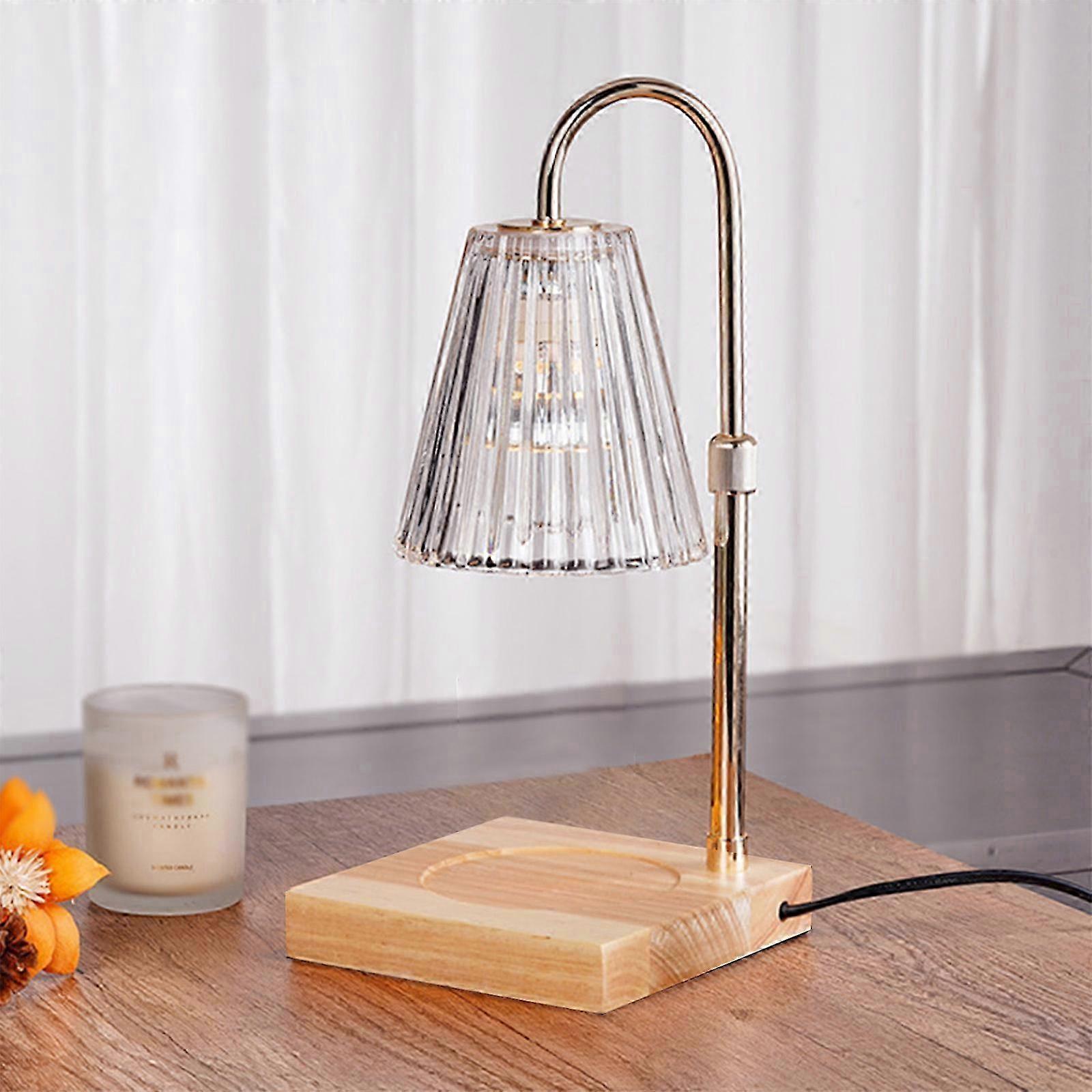 Chauffe-bougie électrique vintage à intensité variable, avec 2 ampoules, sans aromathérapie, modèle 2025