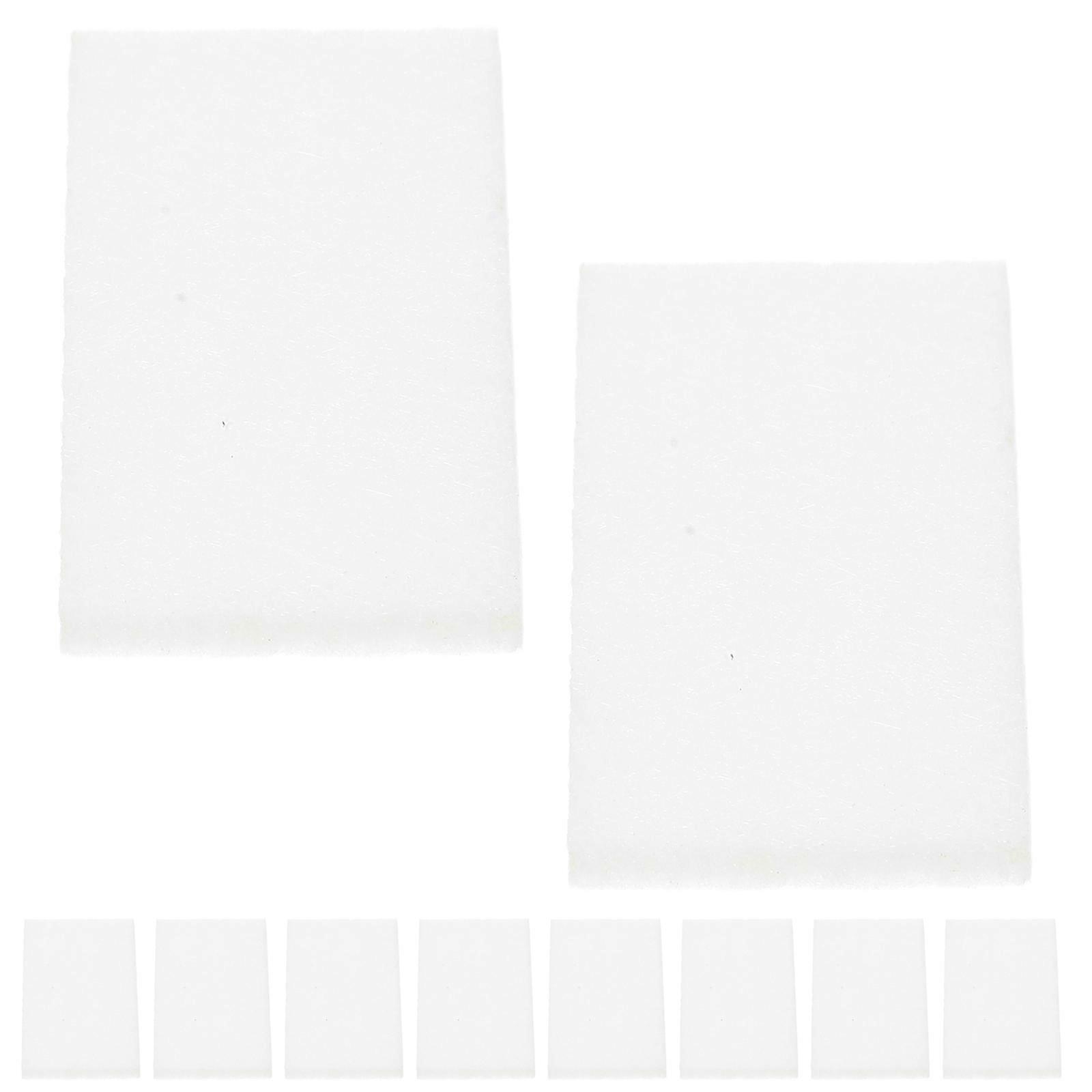 Essential Oil Diffuser Replacement Pads for Diffusers and Humidifiers Home Use White Flannel Unscented Pads for Fragrance Release 10Pcs
