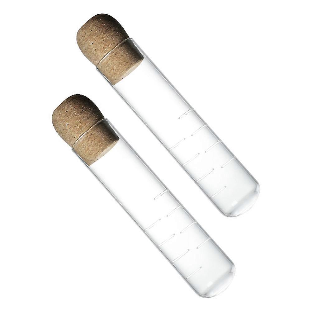 Glass Tea Filters with Cork Stopper for Loose Leaf Tea 4Pcs Set