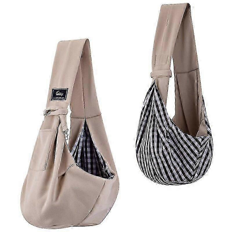 Stylish Pet Backpack for On-The-Go Pet Owners, Wide Reversible Carrier with Adjustable Shoulder Strap, Durable Oxford Cloth for Outdoor Use, All 2025