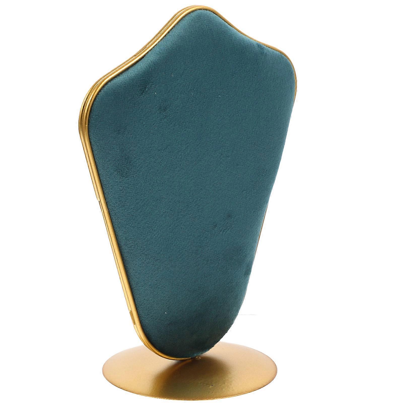 Green Earring Stand Flannelette Earring Display Rack for Storage 3Pcs