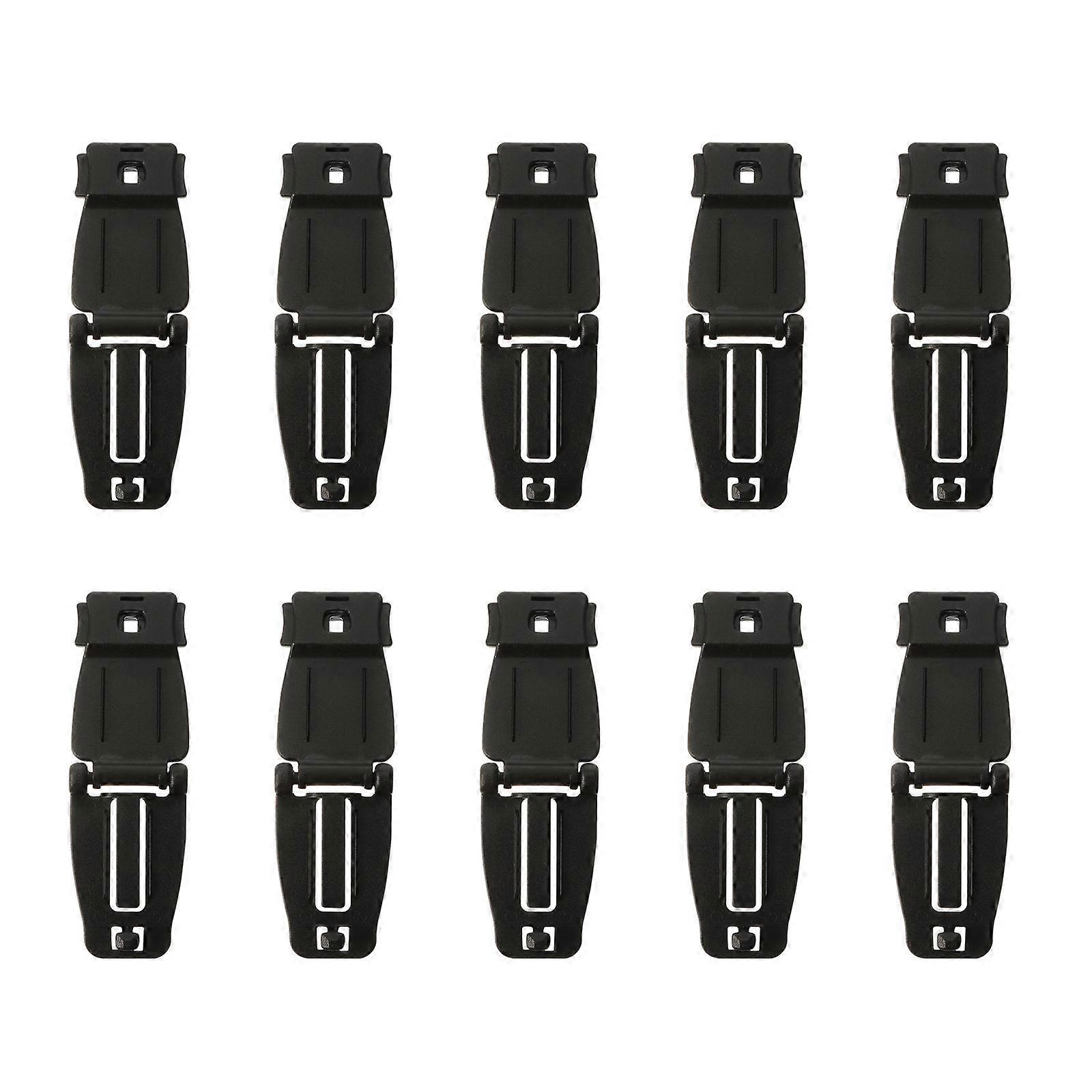 Webbing Bag Connecting Buckle Sturdy Backpack Connector for Outdoor Use 20Pcs