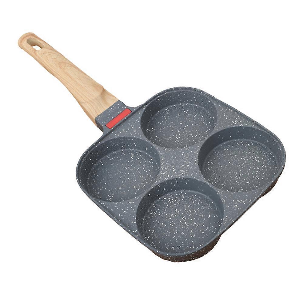 Fried Egg Pan 2Pcs Kitchen Egg Frying Pan For Home Cooking Breakfast Multi Color Rectangular Design Even Heat Conduction
