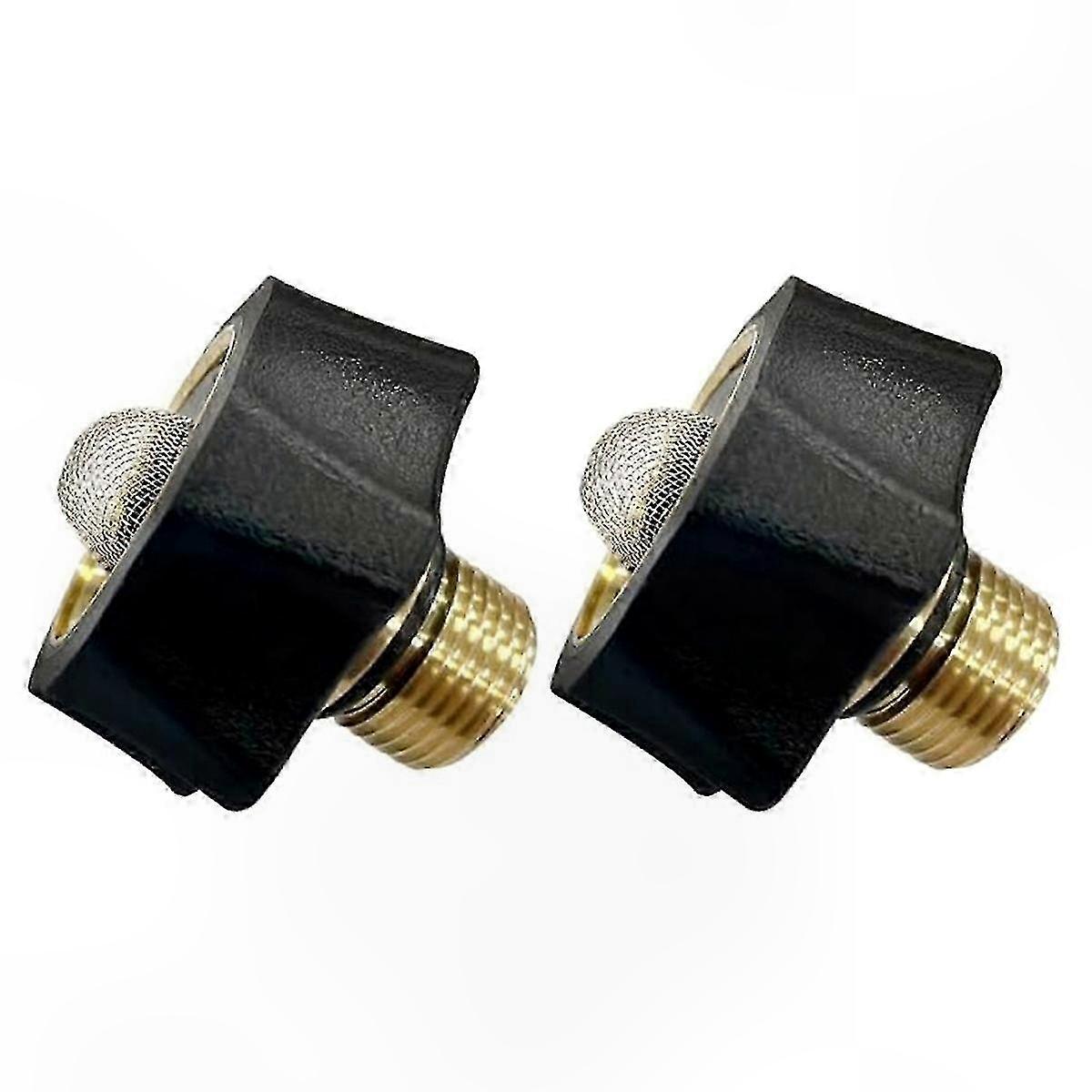 2-Pack 3/8" Male & 3/4" Female Water Inlet Fitting for Pressure Washers, High-Performance Connection Kit