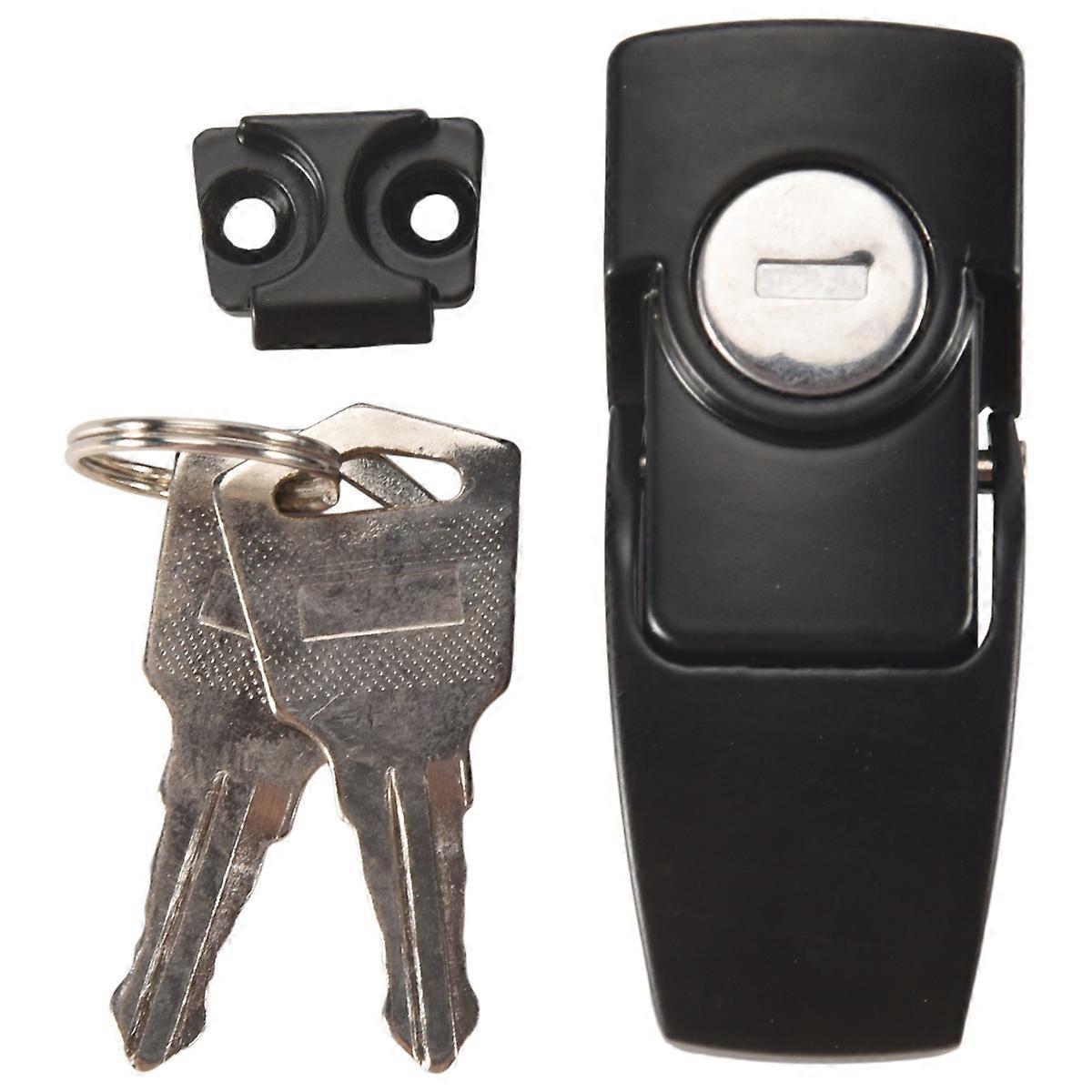 Cabinets Security Toggle Hasp Latch Lock DK604 Two Keys