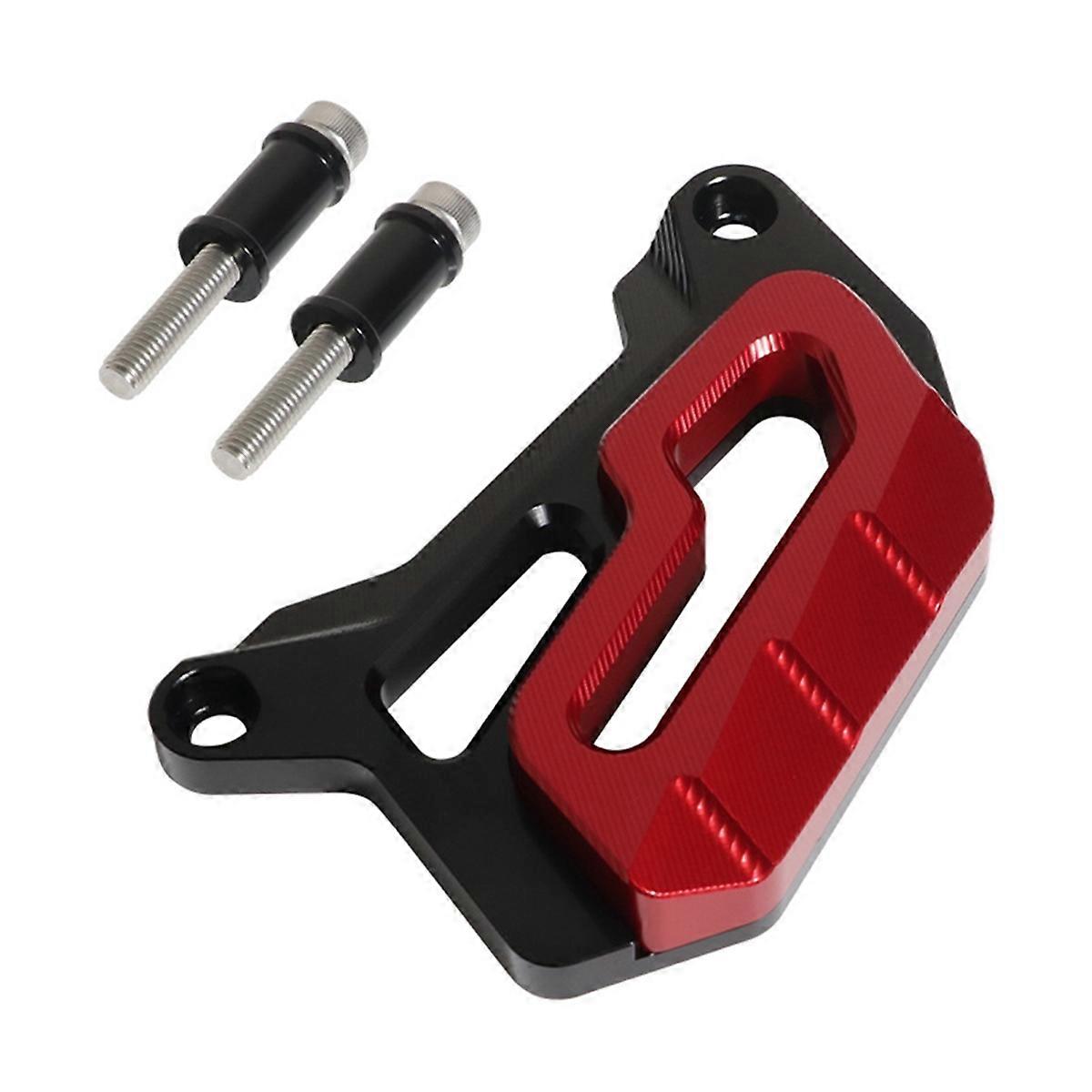 Motorcycle Front Brake Protection Cap Black & Red