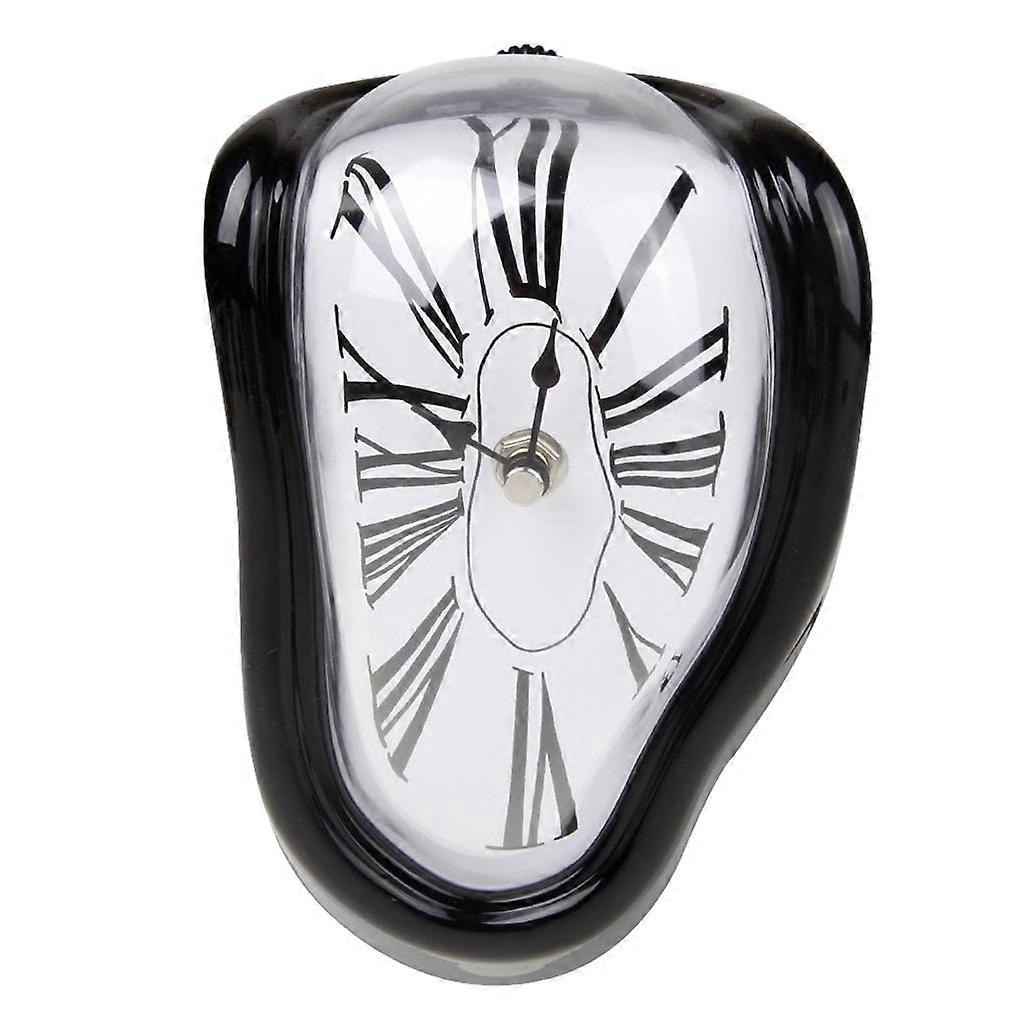 Twisted Clock Easy To Read Unique Style Accurate Timekeeping Creative Seat Twisting Clock Clocks