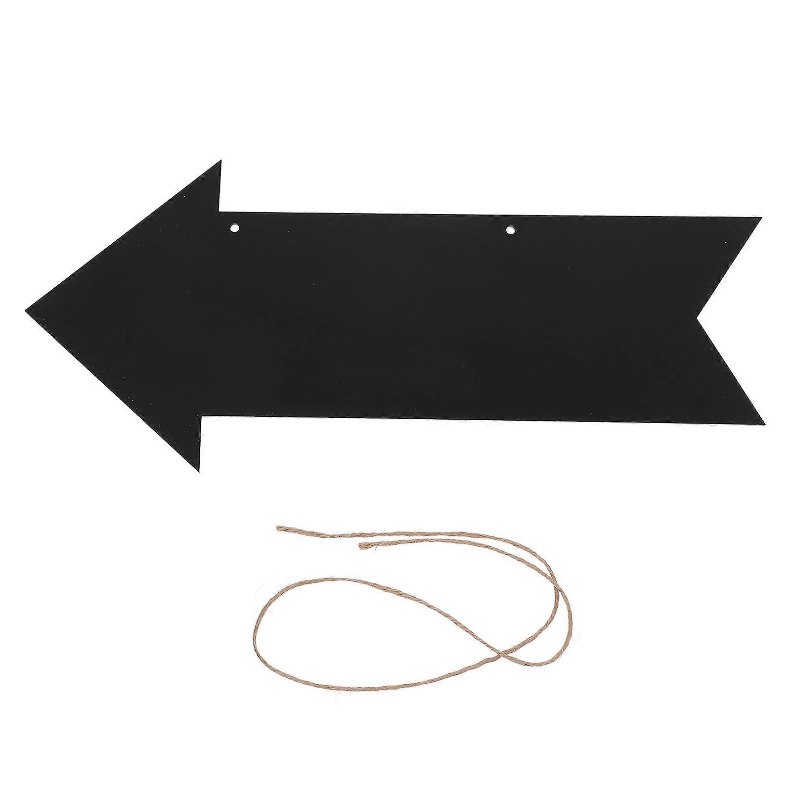 Rustic Acrylic Hanging Sign for Direction and Decoration 2Pcs