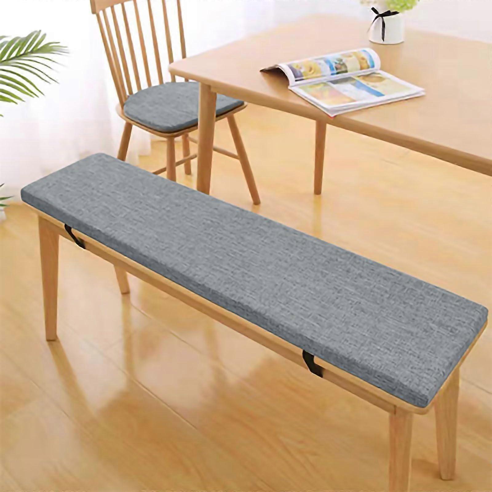 Indoor Bench Cushion Thickened 45D Foam Custom Long Seat Pad For Bench Swing Porch Garden Window Seat