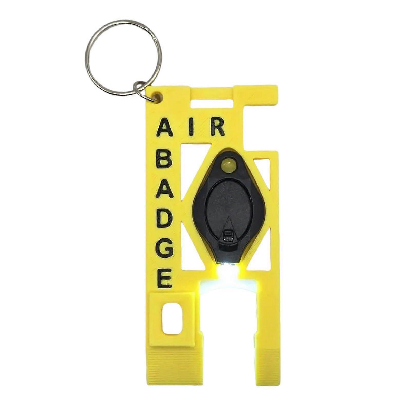 Oxygen Tank Wrench with Phone Holder 5-in-1 Multifunctional Oxygen Hose Wrench Portable Oxygen Tank Key with Light EET Wedge Keychain Attachment for O