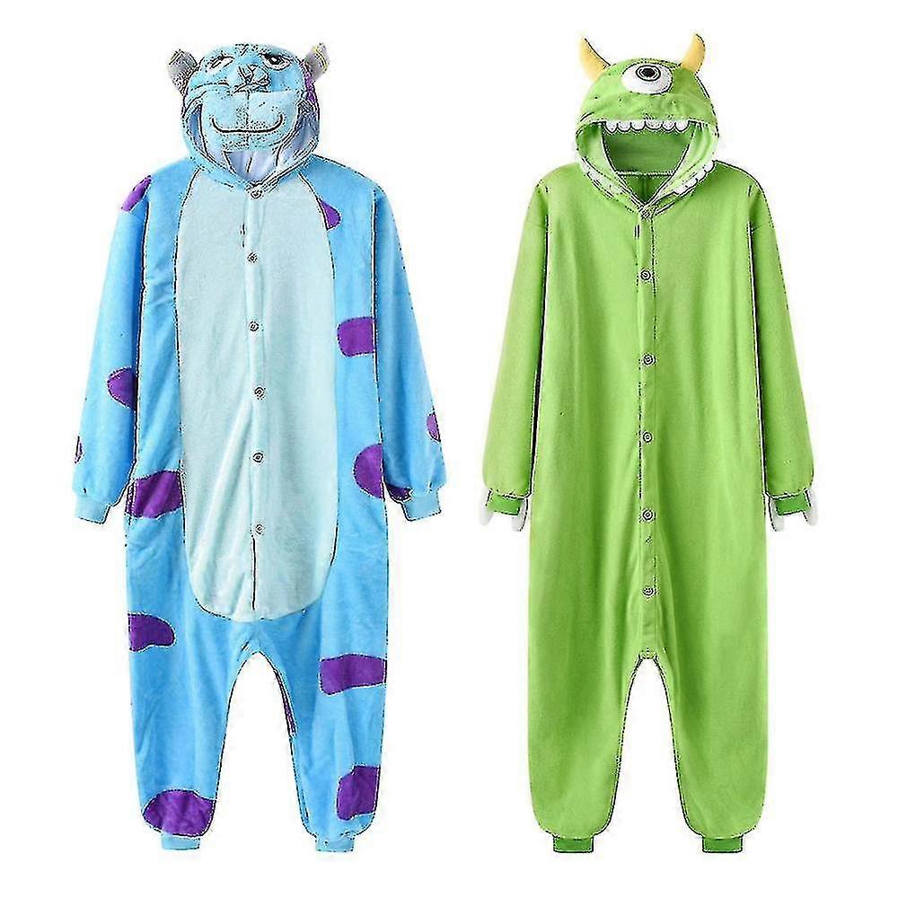 سولي مايك كيجوروميس الكرتون Onesie للجنسين زوجين عموما الشتاء مضحك لطيف ملابس منزلية الوحش بذلة مهرجان هدية Z