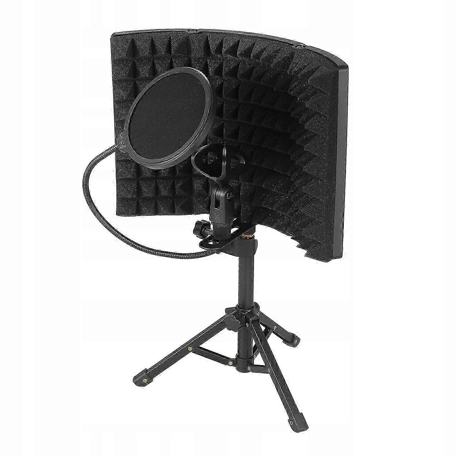 Microphone Insulating Cover With Pop-up Filter