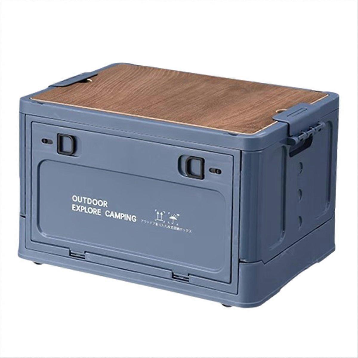 アウトドアトラベルストレージキャンプ用品ブルー、S