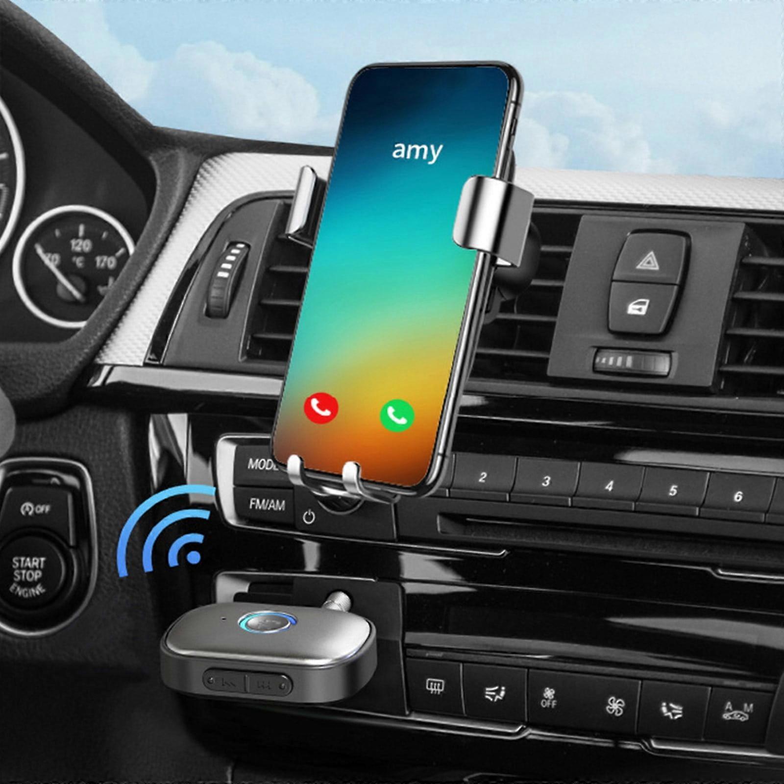 Gnobogi Bluetooth 5.3 High-definition Sound Quality Ultra Long Standby Hands- Call AUX Interface Bluetooth Receiver Auto Accessories on Clearance