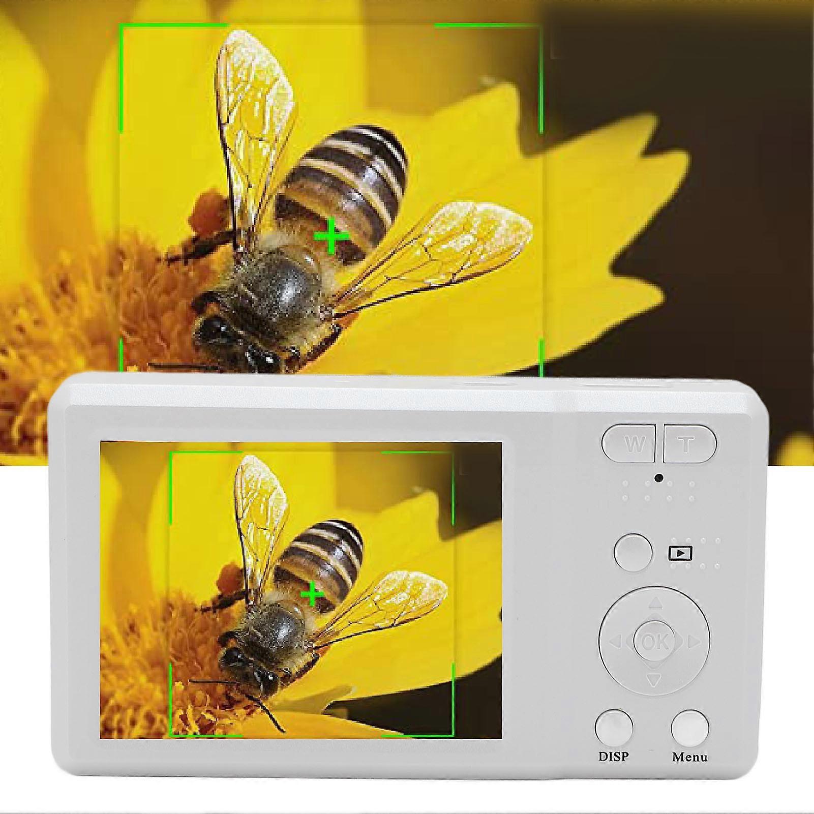 Digital Camera with Fill Light 20 Filters Speaker 2.7inch IPS Color Screen 4K 56MP 20X Zoom Anti Shake 750mah Autofocus Camera for Travel 32GB 