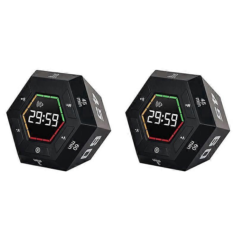 2X Pomodoro , Productivity ,3, 5, 15, 30, 45, 60 Minute Preset Smart Countdown , Time Management Tool