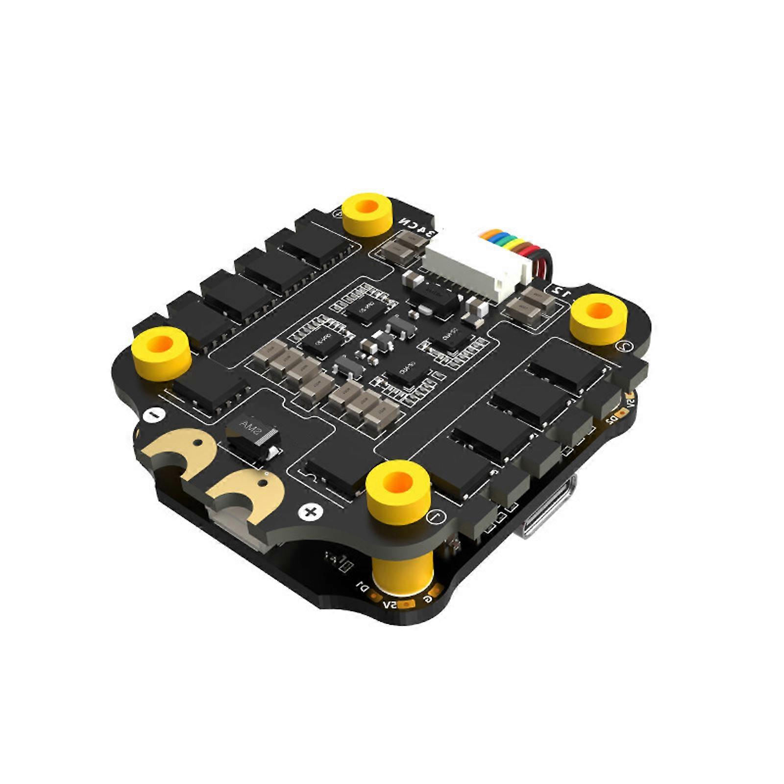 High Current 50A ESC Flight Control Unit Module 50A ESC Support Multiple Flight FPV Drones Part Accessories Multicolor