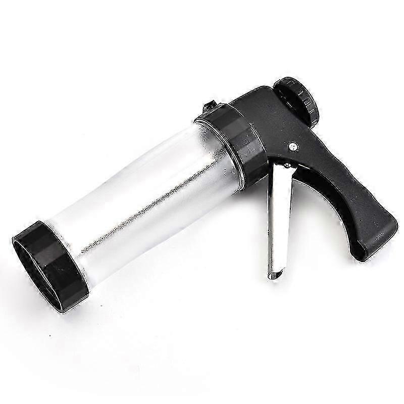 Cookie Press Gun With 16 Christmas Cookie Press Stencil Discs And 5 Icing Tips, Multifunctional Cookie Press Kit