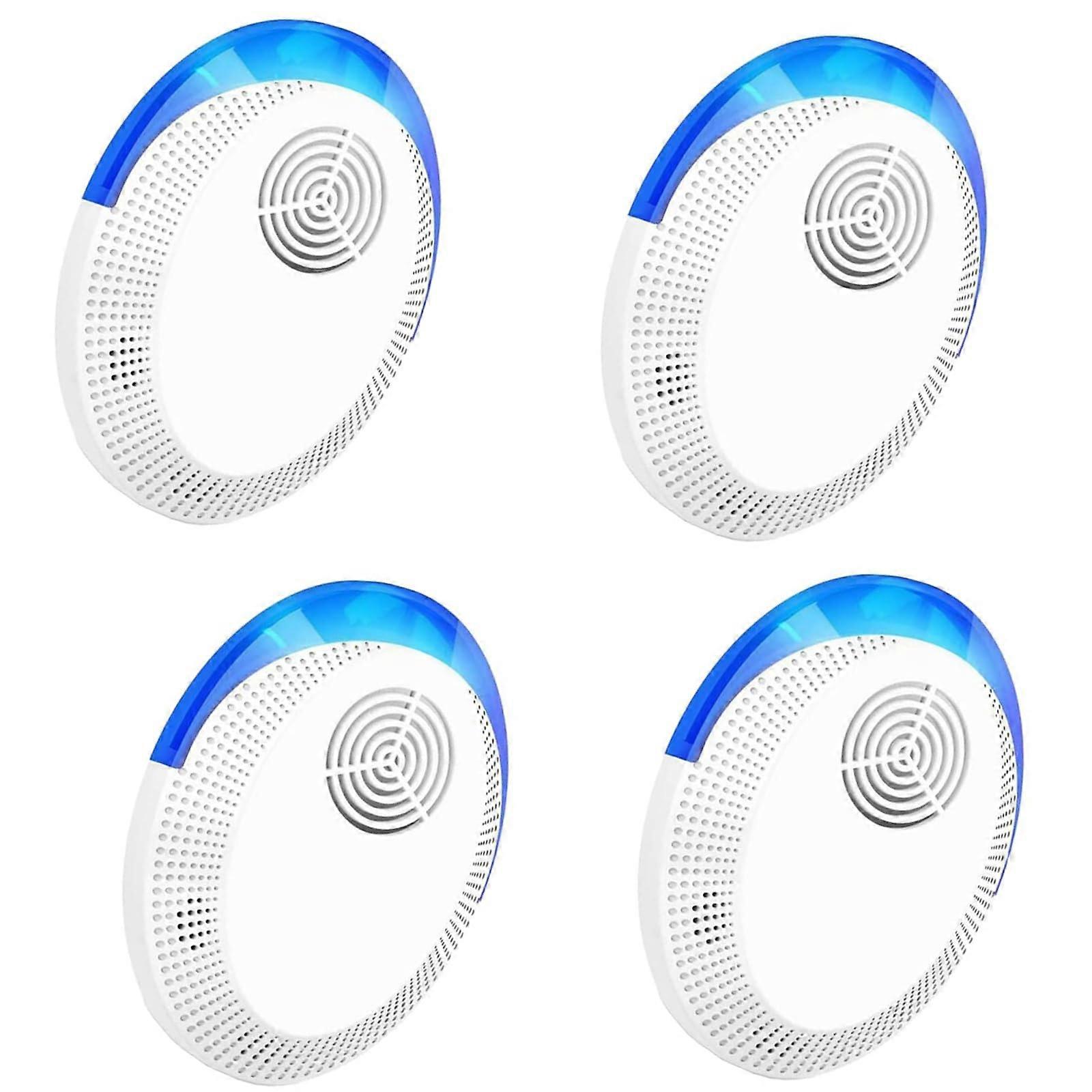 Ultrasonic Pest Repeller 4Pack Indoor PlugIn Rodent and Insect Control Safe for Pets