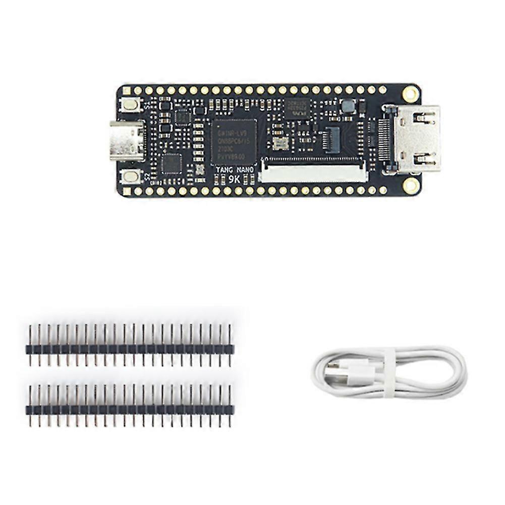 For Tang Nano 9k Fpga Development Board Gw1nr-9 Risc-v Rv Hd 40p Rgb Interface Learning Motherboard