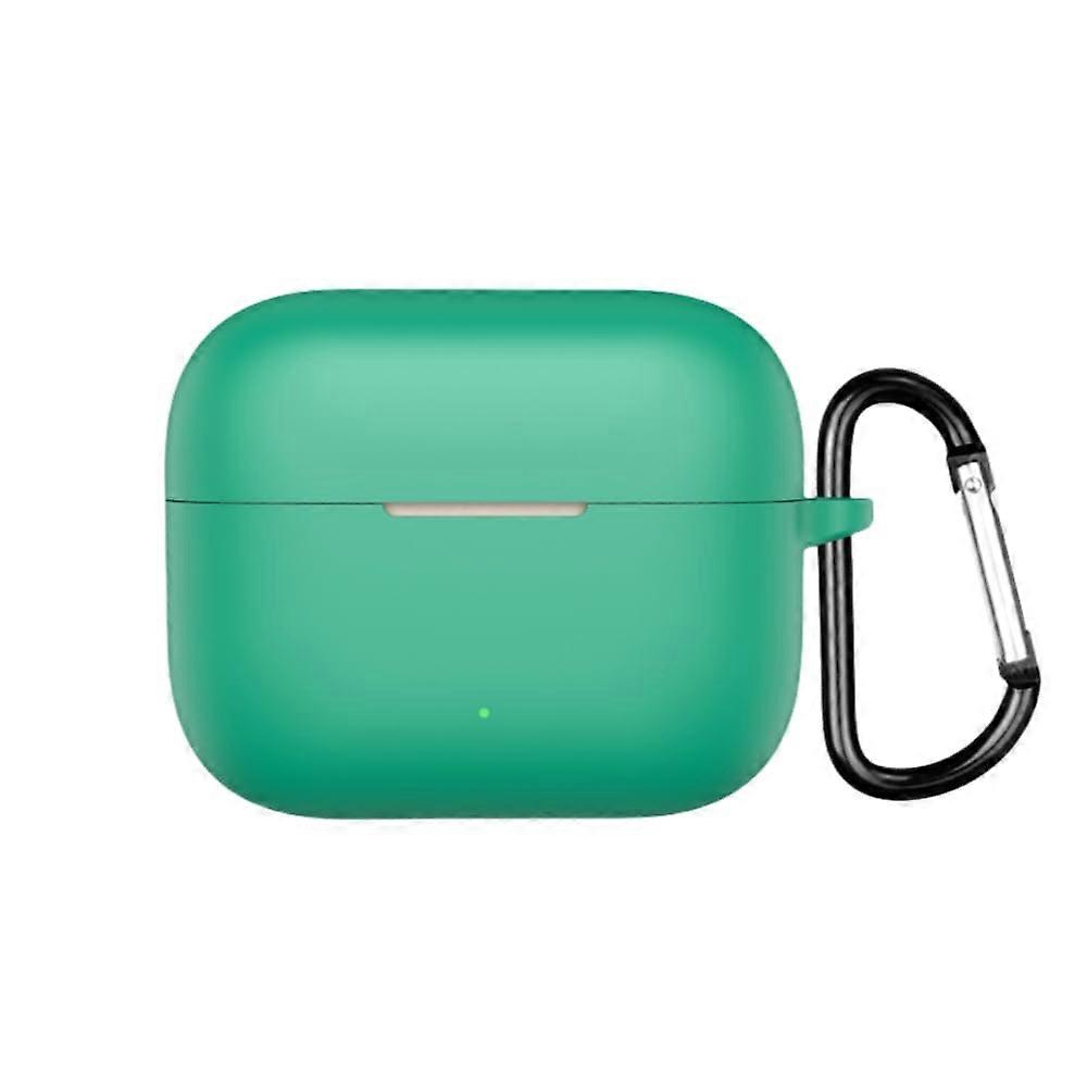 Buds Clip Case AntiScratch Shockproof Soft Silicone Cover Dark Green For Bluetooth Earbuds