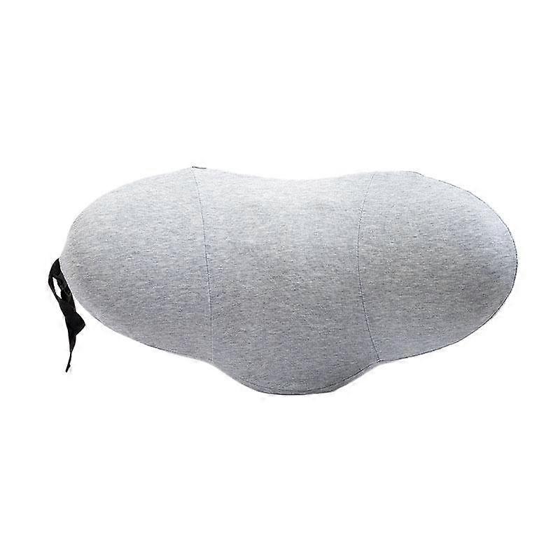Lumbar Support Pillow Cotton Memory Foam Ergonomic Curve Fit Spinal Massage Spots Waist Support