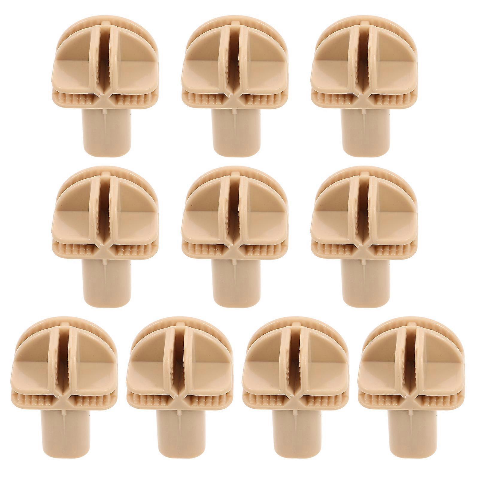 Plastic Grid Cube Storage Connectors for Wire Shelving 10Pcs