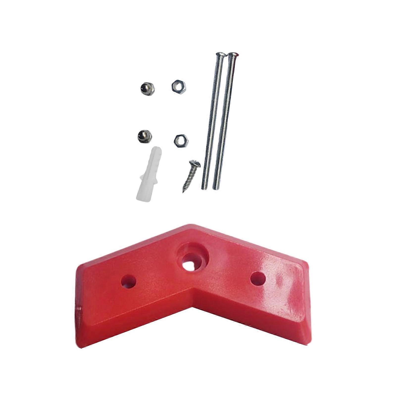 Skeittilaudan seinäripustin lumilautateline tilaa säästävä rullalaudan säilytysteline kotitalliin helppo asentaa punainen