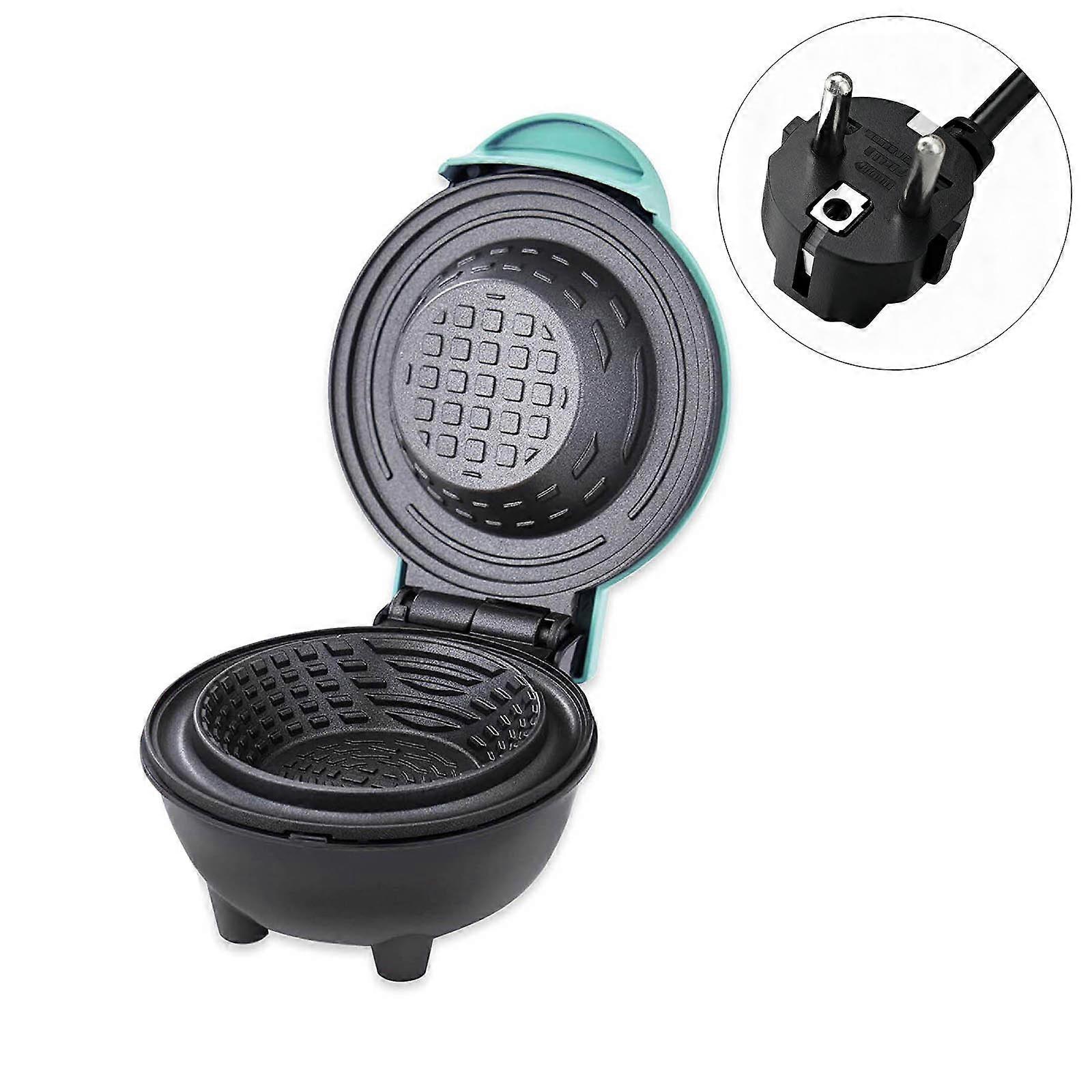 NonStick Waffle Bowl Maker 220V Fast Heating Compact Breakfast Machine Eggs Tart Maker for Dessert Enthusiasts Enduring Multicolor