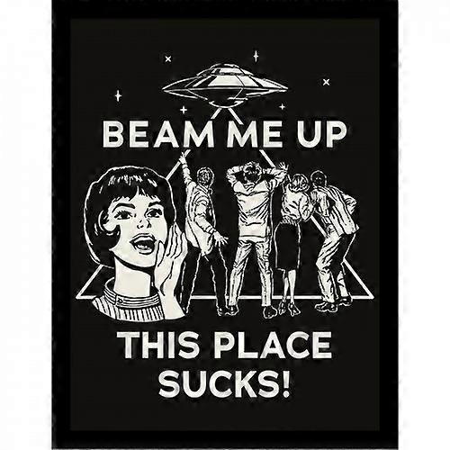 Stranger Things 5 This Place Sucks Framed Poster