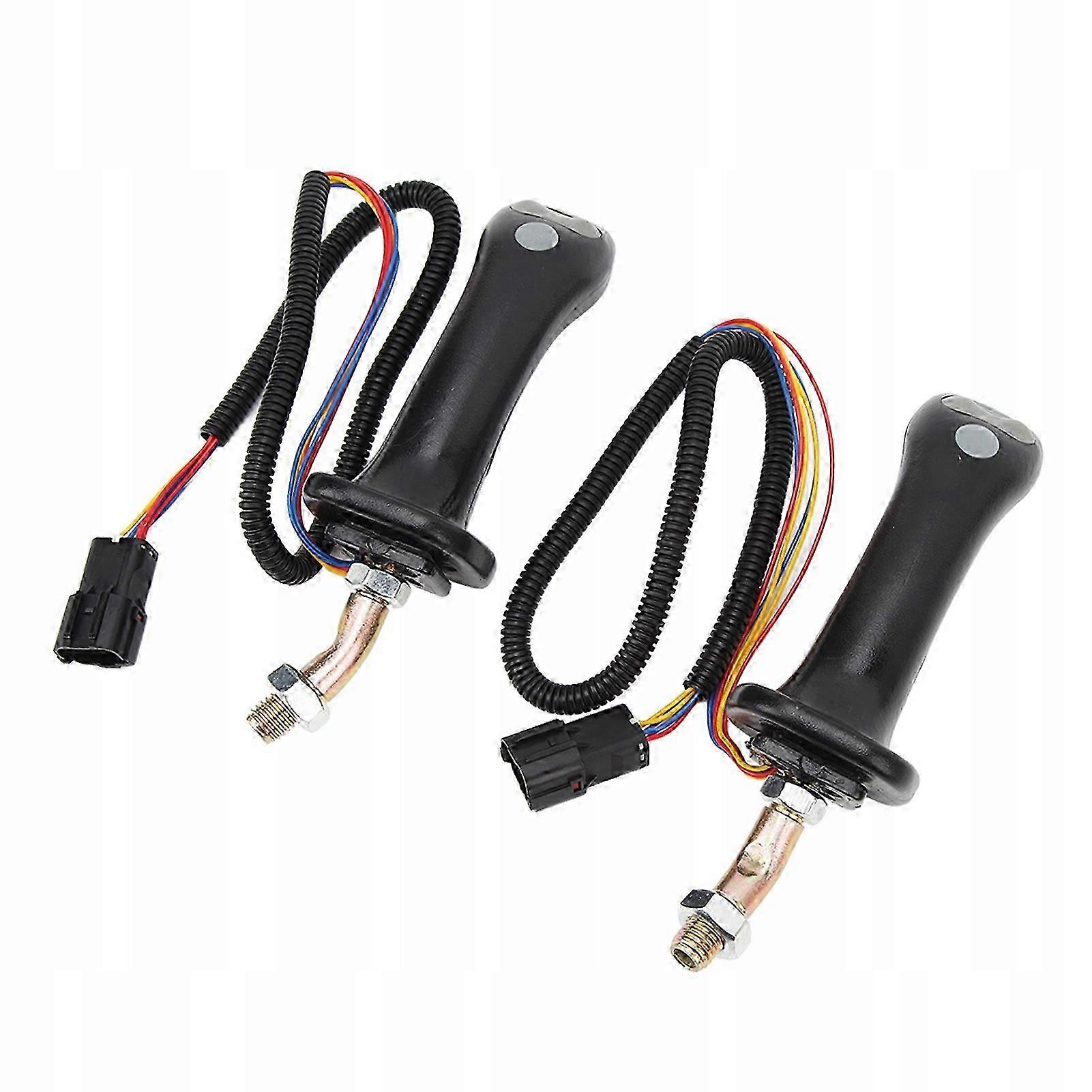 2pcs 3-button Excavator Joystick Handles