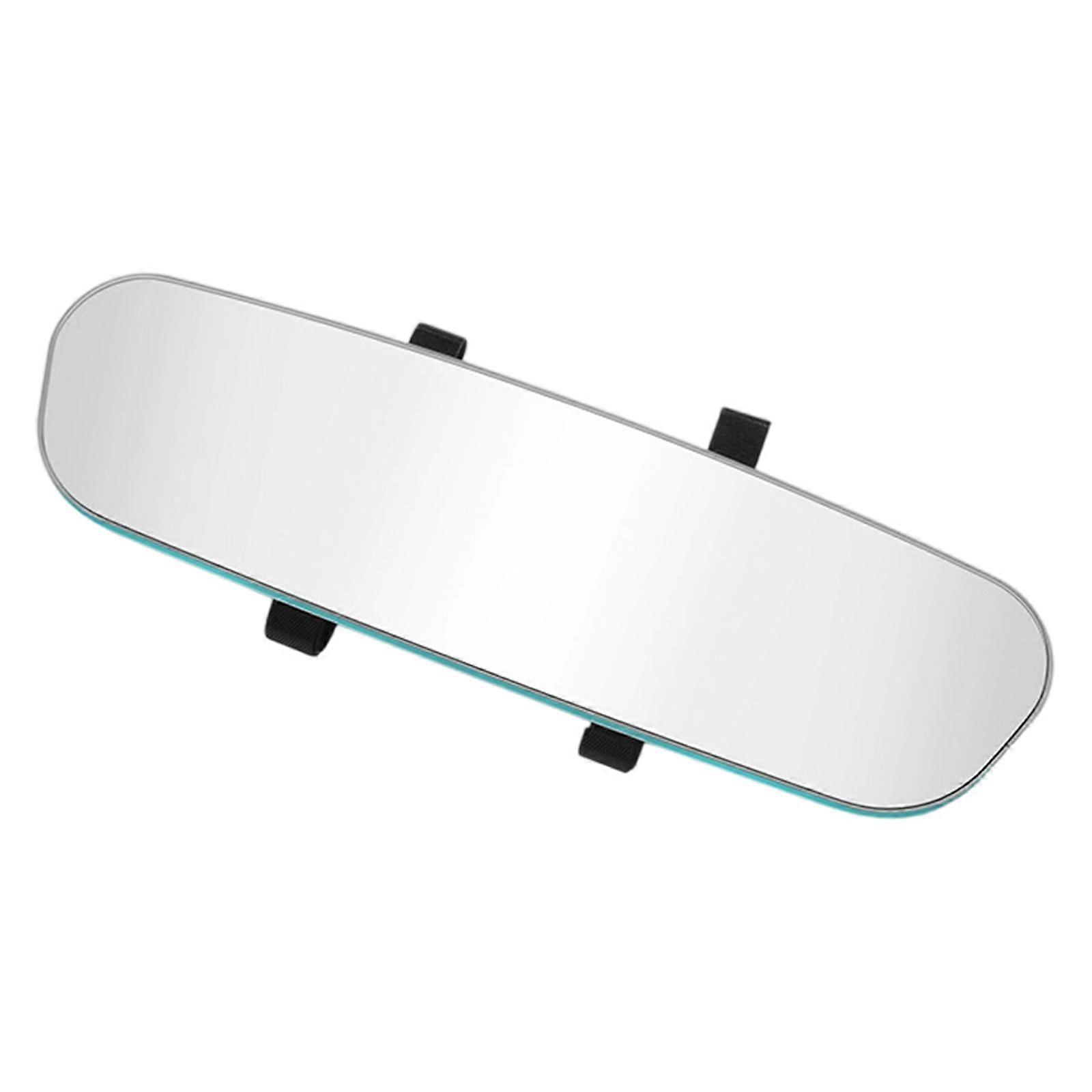 Wide View Curved Automotive Rearview Mirror with Anti Glares Coating & Universal Vehicle Compatibility Simple Installs Multicolor