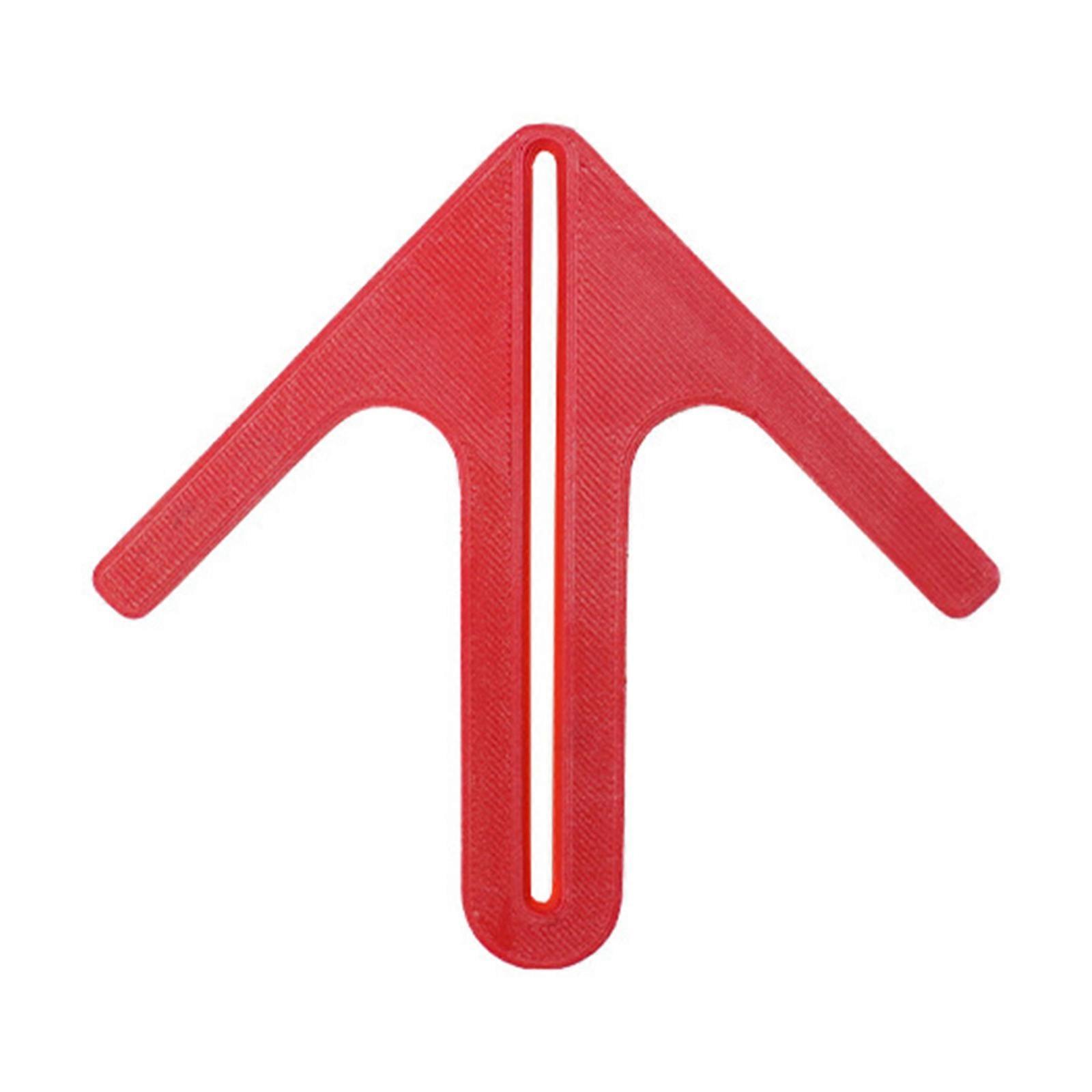 Comfortable Center Observer Tool For Accuracy Woodworking Tasks Dense Size Strong Plastic Build Multicolor