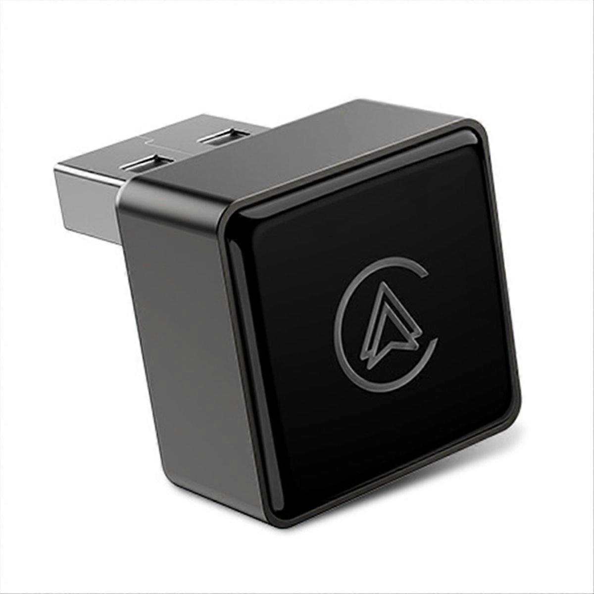 Wireless Carplay Adapter Android Auto Wireless Smart Dongle 2in1 Smart Portable Car Connectivity Box Black