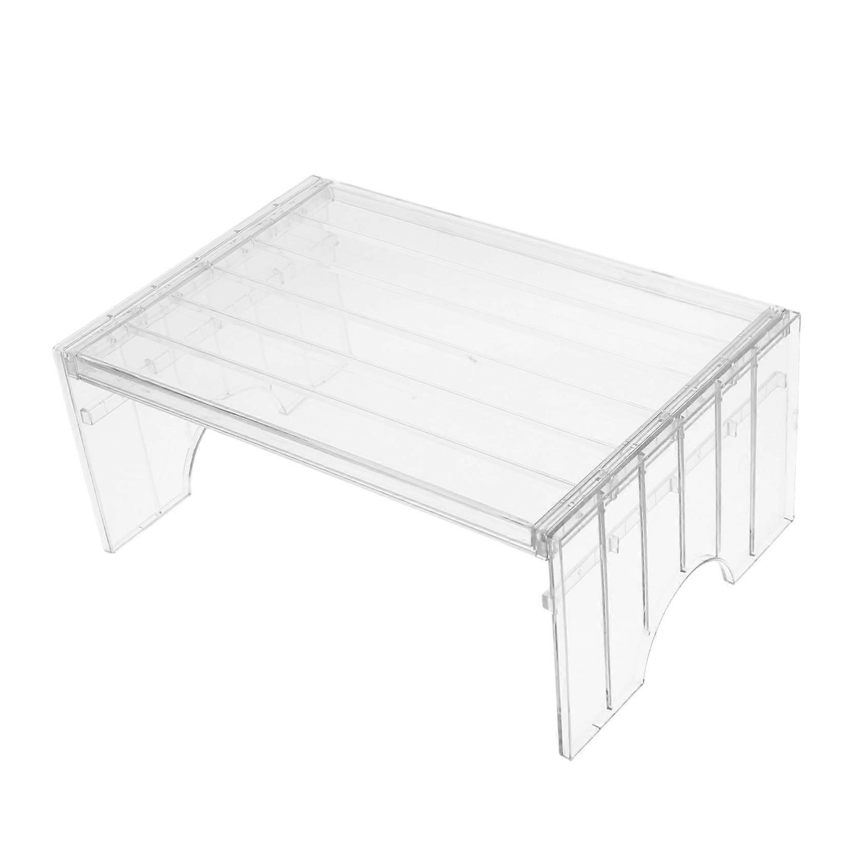 Expandable Refrigerator Shelf Organizer Rack Adjustable Stackable Fridge Divider Cans Jars Snacks, Kitchen Pantry