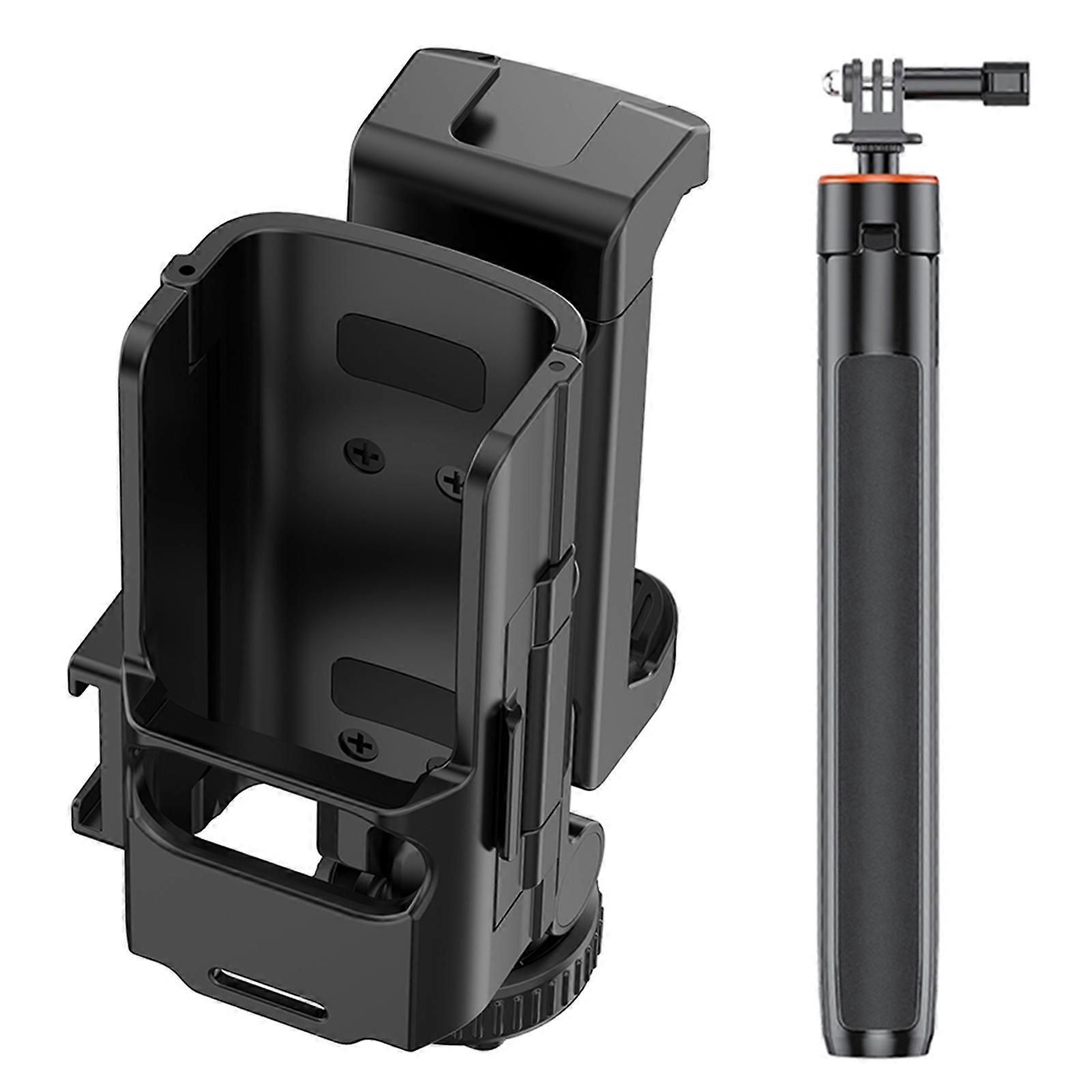 מחזיק טלפרומפטר מתכוונן לטלפון חכם עם נעל קרה למצלמת Pocket 3 גימבל להקלטה יציבה צבעונית