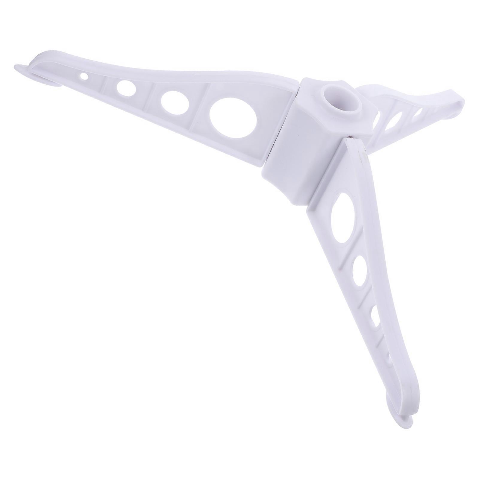 Artificial Tree Stand White Plastic Material Fixing Christmas Tree Use Simple Structure 1Set