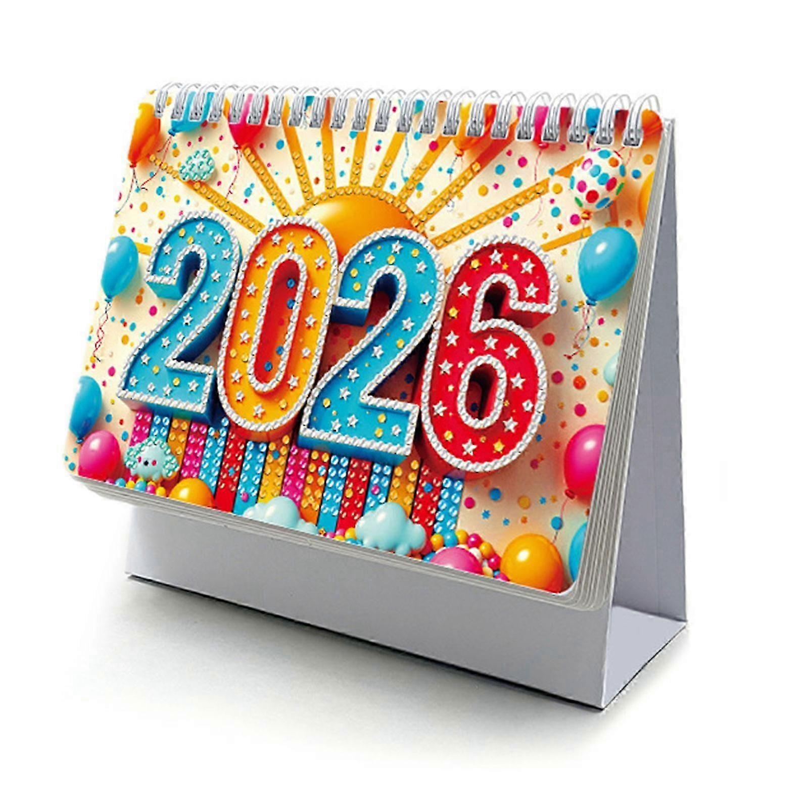 DIY Calendar 2026 for Diamond Painting Art Home Display