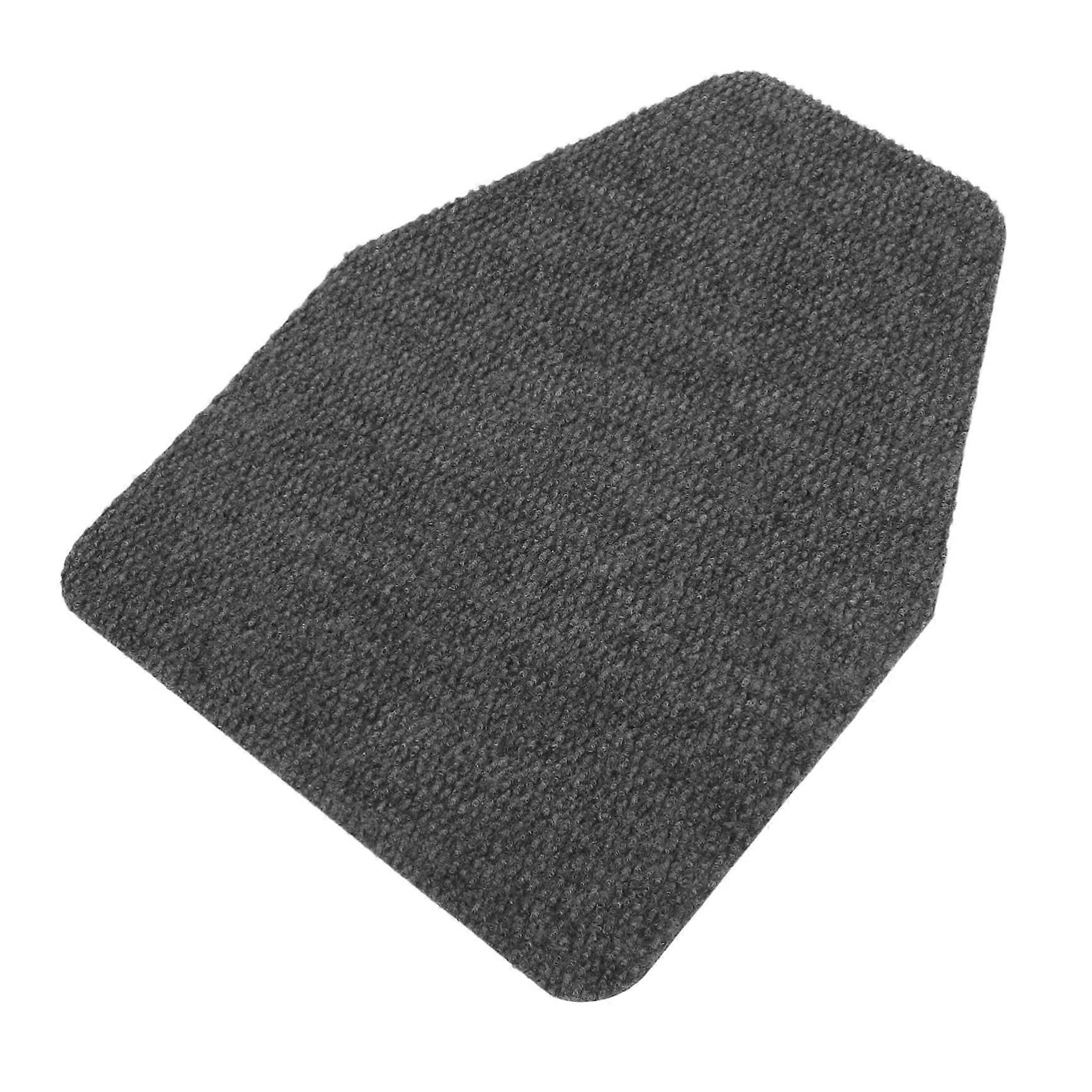 Urinal Floor Mats with Splash Guards, NonSlip Absorbent Dark Grey for Public Restrooms