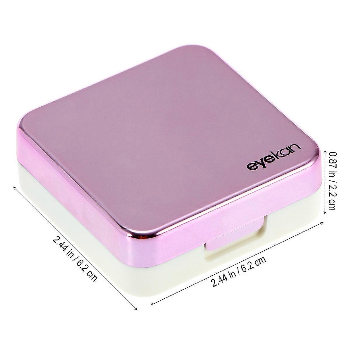 Lens Container Holder Convenient Lens Case Box for Storage Use