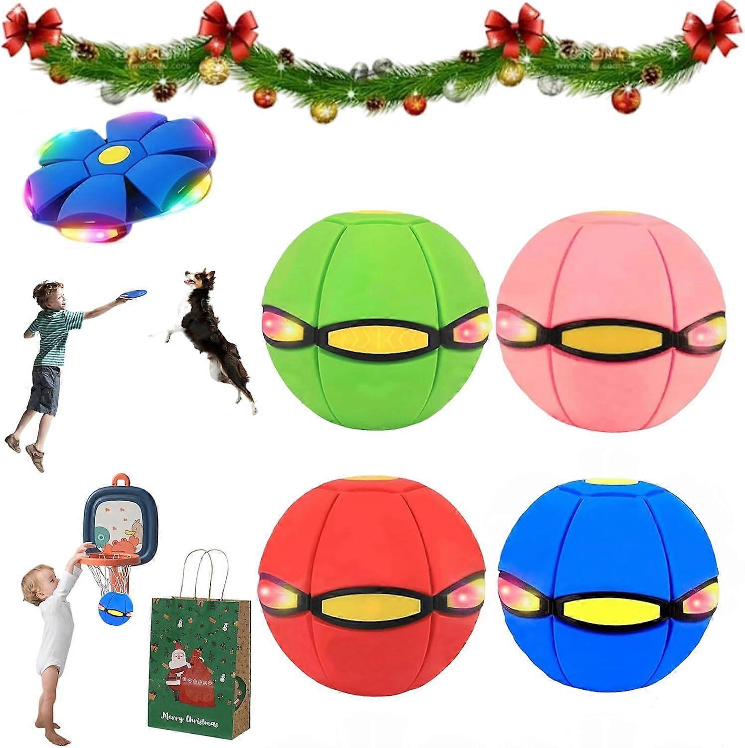 Dual Form Magic Metaball, with 6 Led Lights, Vibrant Light-Up Feature, Magic Metaball Bouncing Ball