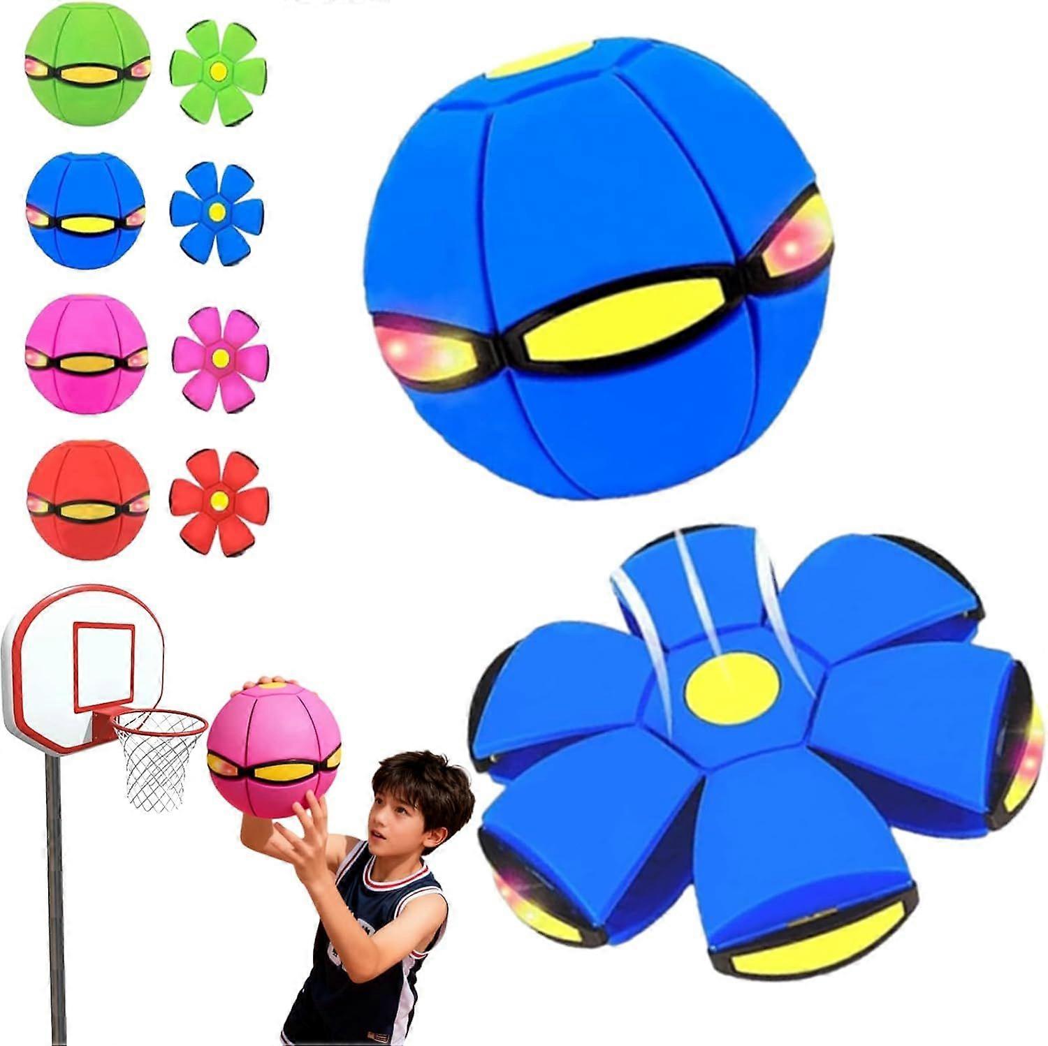 Quality IBHOO Magic Bouncing Ball, Magic Bouncy Balls, Magic Bounce Ball for Kids, Bouncy Balls, Dual Form Freely Switchable, with 6 Light