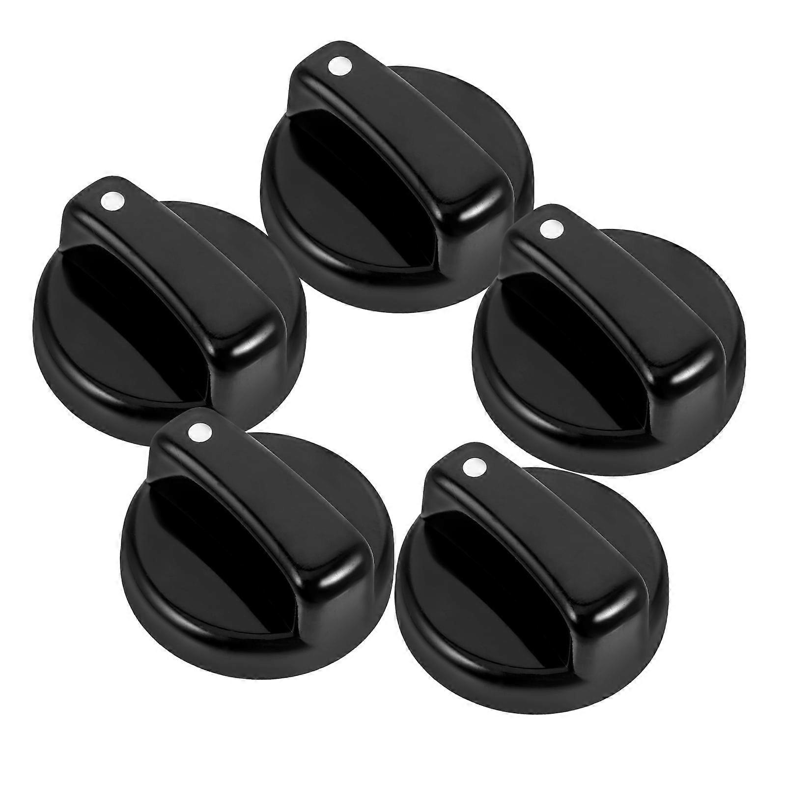 5 Pcs Gas Stove Switch Cooker Furnace Knobs Accessories Cookware Supplies Range Replacement