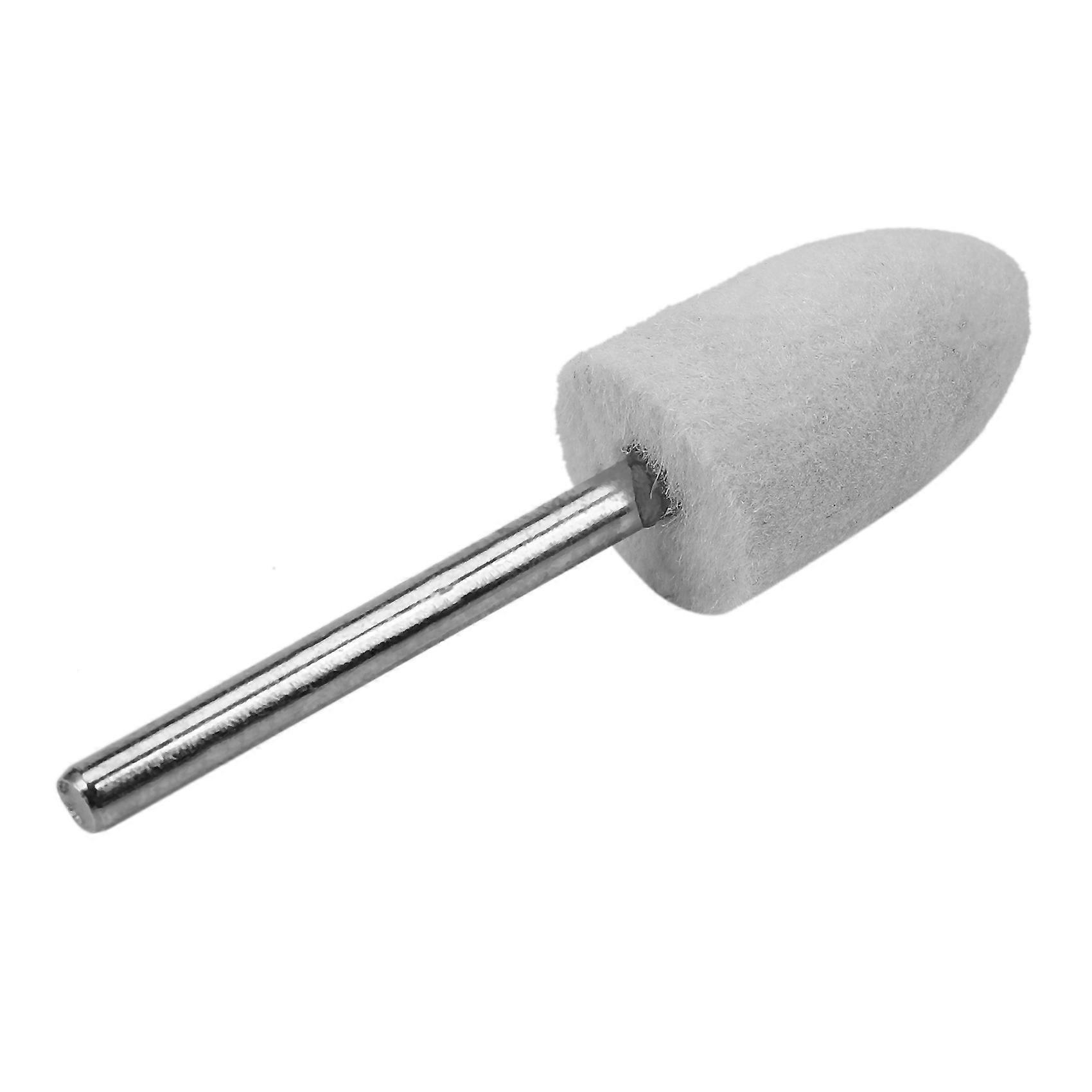 75Pcs Set 1/8 Inch Felt Polishing Buffing Points Mounted Imitation Wool for Rotary Tool